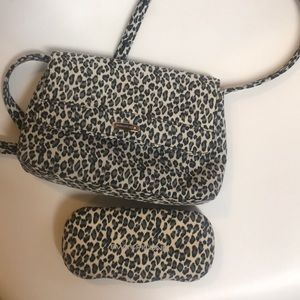Small purse with matching eyeglass case